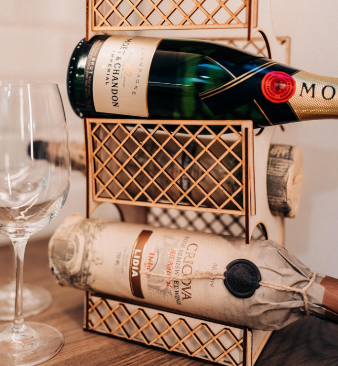 Wooden Wine Rack